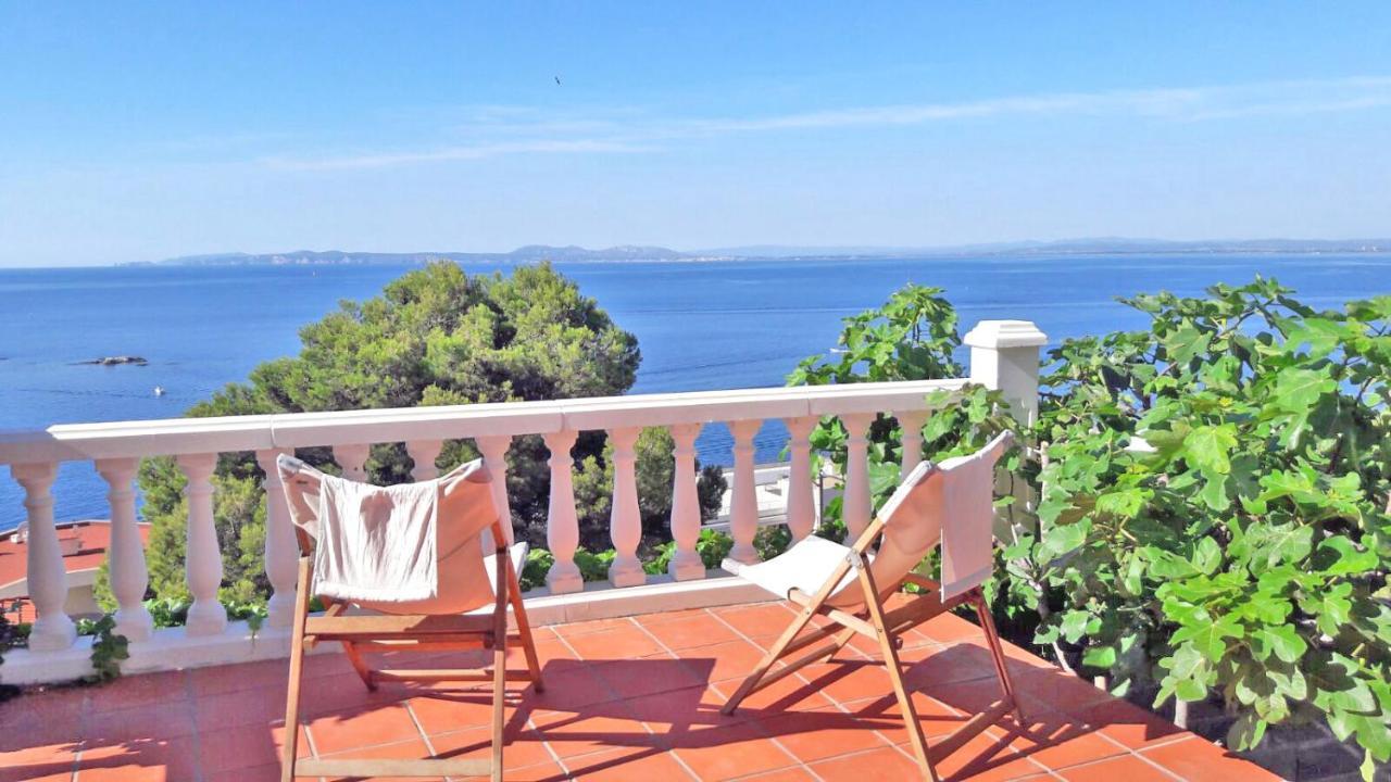 Breathtaking Costabrava Seaview Apartment 5M Beach - Casa Artevida Ρόζες Εξωτερικό φωτογραφία