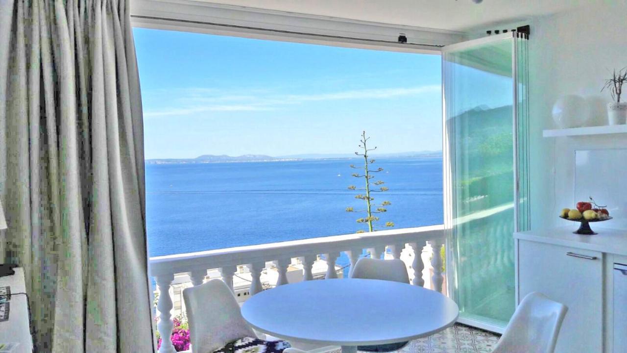 Breathtaking Costabrava Seaview Apartment 5M Beach - Casa Artevida Ρόζες Εξωτερικό φωτογραφία