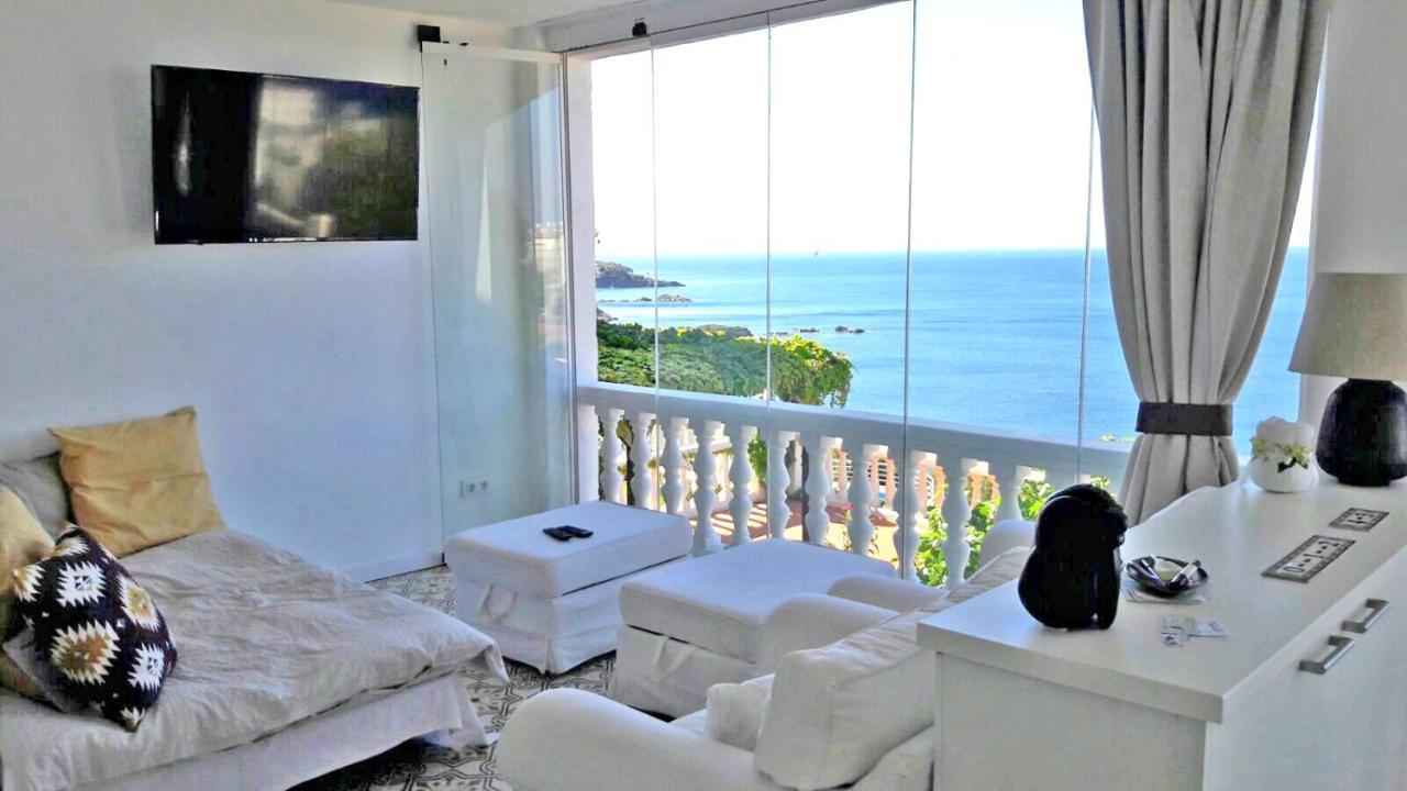 Breathtaking Costabrava Seaview Apartment 5M Beach - Casa Artevida Ρόζες Εξωτερικό φωτογραφία